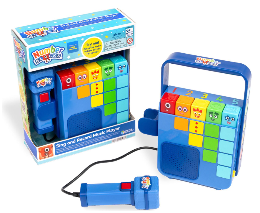 Numberblocks Sing & Record Music Player