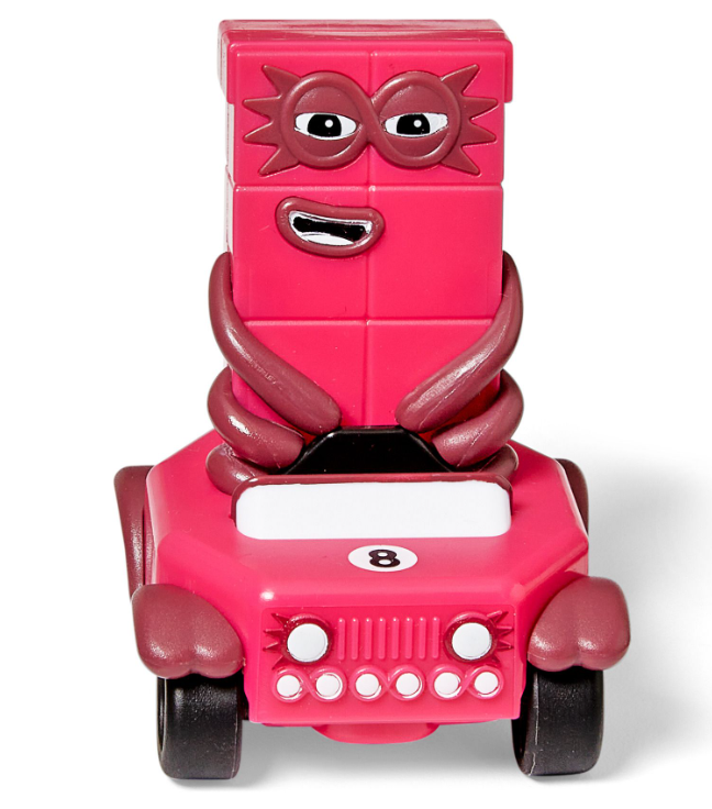 Numberblocks 6-10 Mini Vehicles