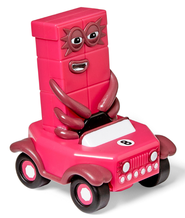 Numberblocks 6-10 Mini Vehicles