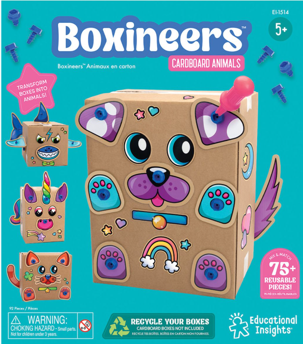 Boxineers Cardboard Animals