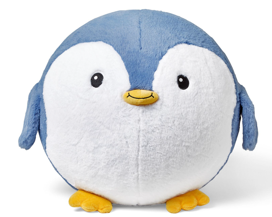 Yoga Ball Buddy with BubblePlush (Penguin)