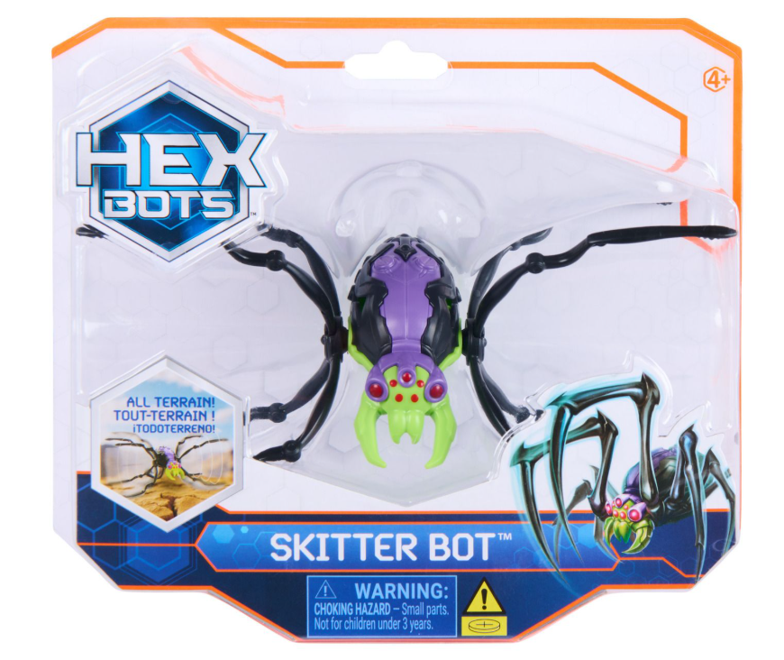 Hexbots Skitter Bot Green Spider