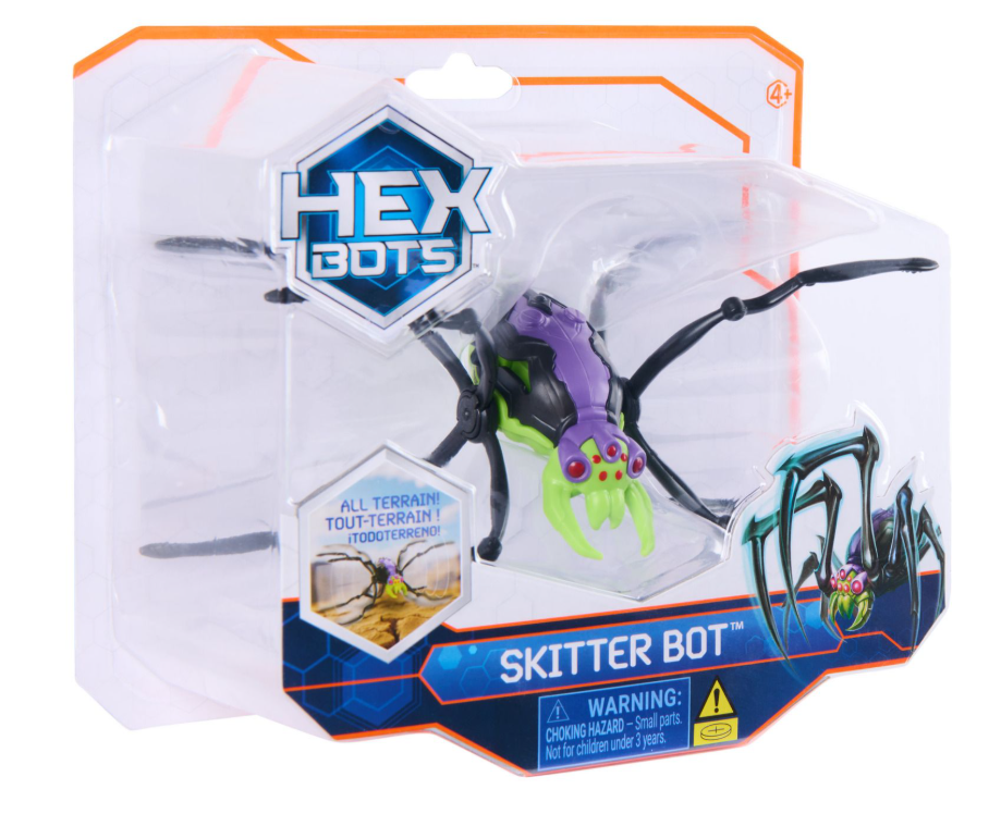 Hexbots Skitter Bot Green Spider