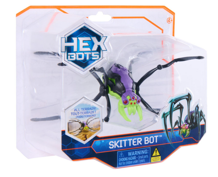 Hexbots Skitter Bot Green Spider