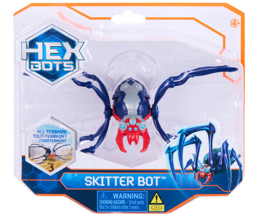 Hexbots Skitter Bot Red Spider