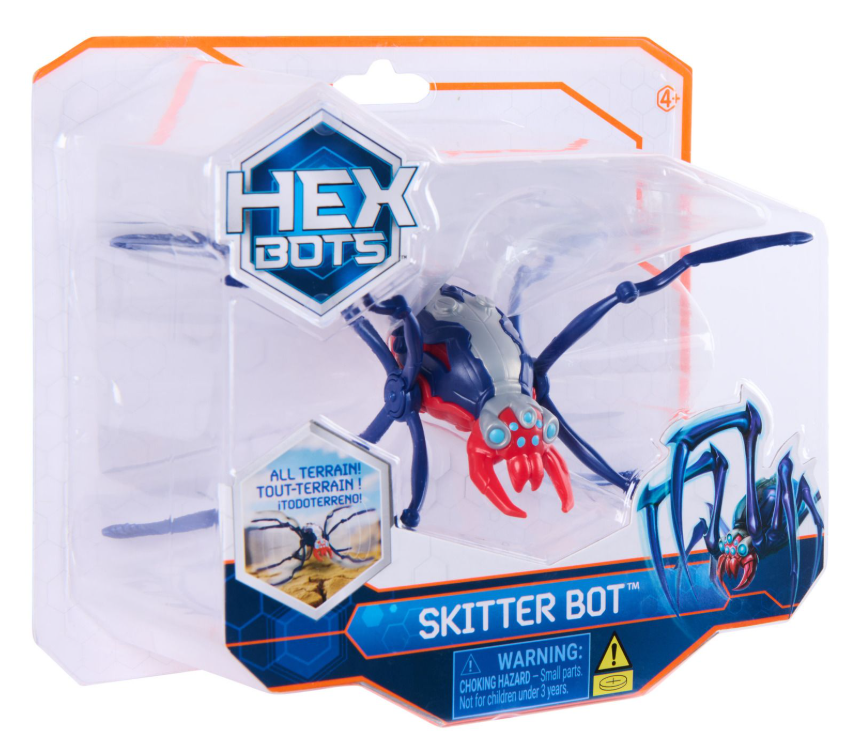 Hexbots Skitter Bot Red Spider