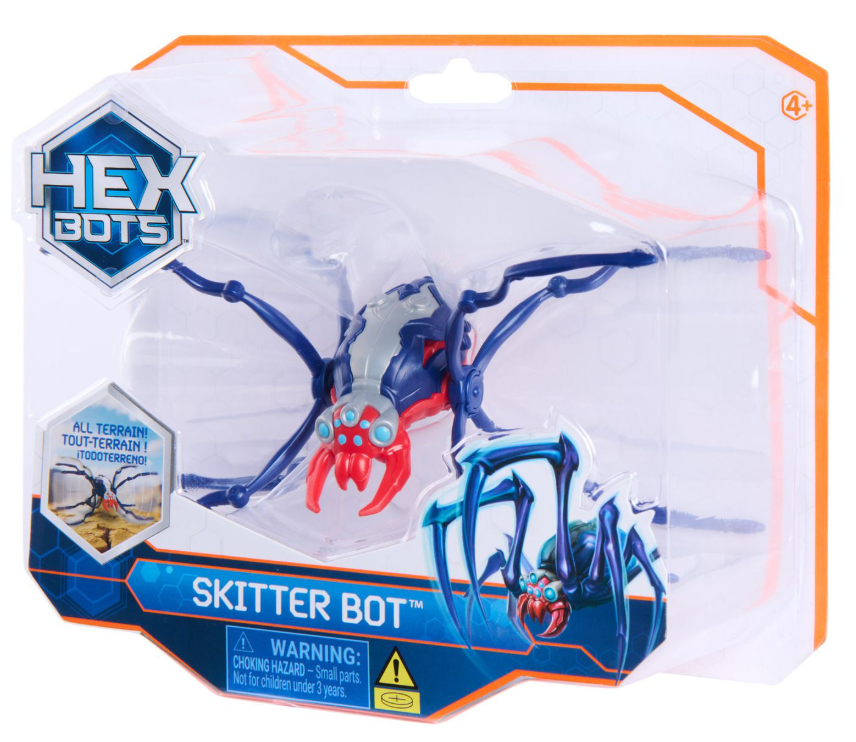 Hexbots Skitter Bot Red Spider
