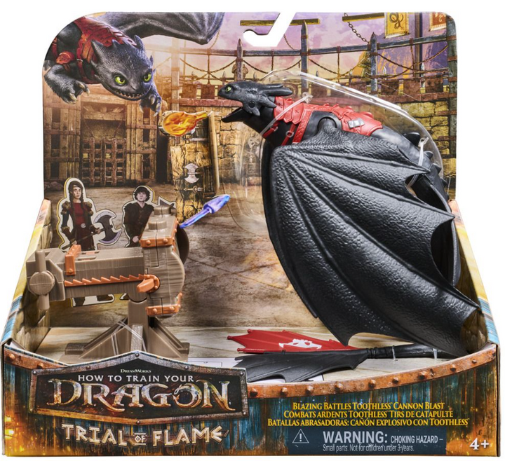 Dreamworks Dragons Toothless Cannon Blast