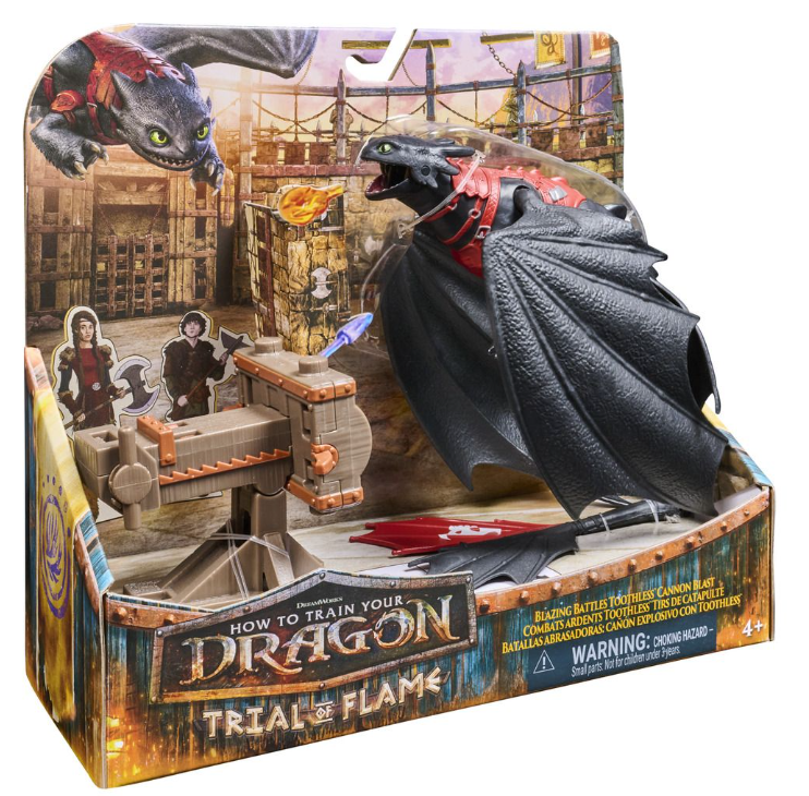 Dreamworks Dragons Toothless Cannon Blast