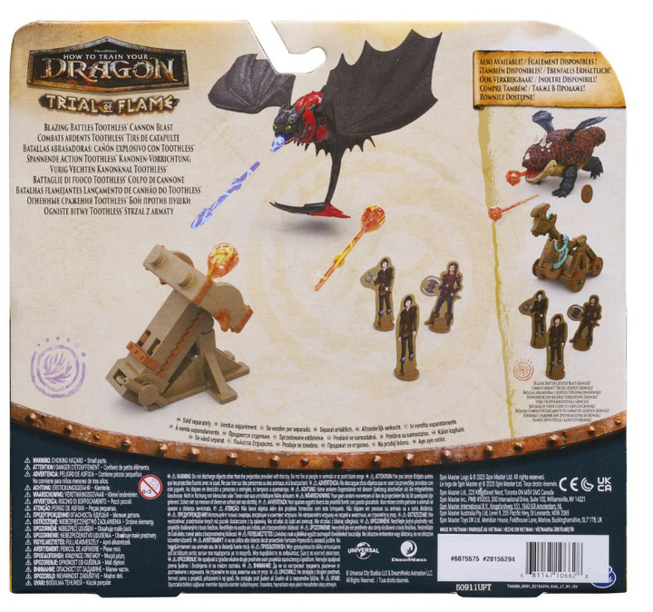 Dreamworks Dragons Toothless Cannon Blast
