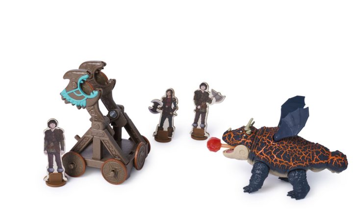 Dreamworks Dragons Gronckle Catapult Launch