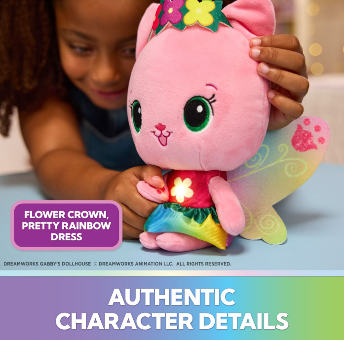 Gabby's Dollhouse Feature Kitty Fairy Plush