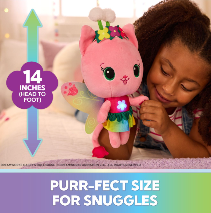Gabby's Dollhouse Feature Kitty Fairy Plush