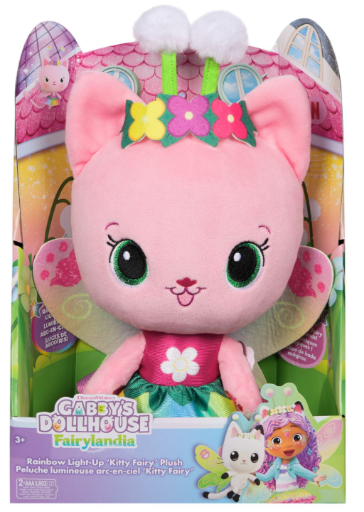 Gabby's Dollhouse Feature Kitty Fairy Plush