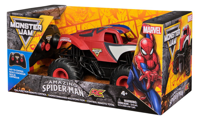 Monster Jam 1:24 RC Spiderman