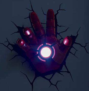 Iron Man 3D LED Light Iron Man Hand