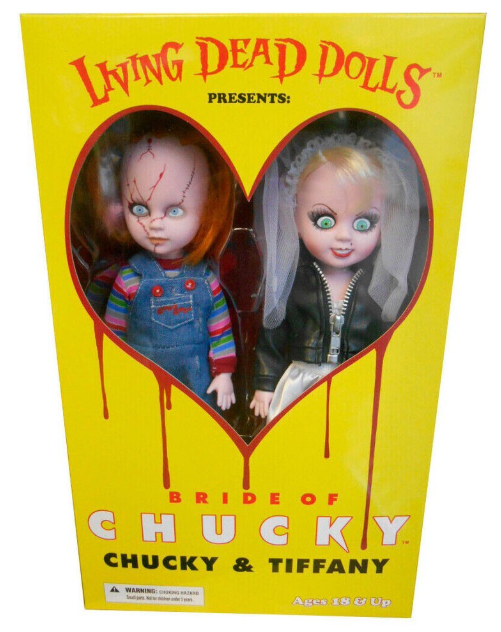 Living Dead Dolls: Chucky and Tiffany Boxed Set, alternate view