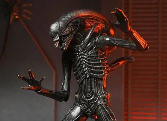 Alien: Romulus Xenomorph XX121 Ultimate 7 Scale Action Figure, size reference