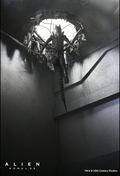 Alien: Romulus Suspended Lab Xenomorph XX121 Deluxe 7 Scale Action Figure, side angle