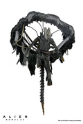Alien: Romulus Suspended Lab Xenomorph XX121 Deluxe 7 Scale Action Figure, packaging shot