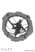 Alien: Romulus Suspended Lab Xenomorph XX121 Deluxe 7 Scale Action Figure, size reference
