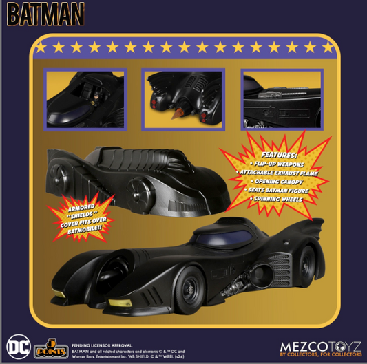 Batman (1989) 5 Points Batmobile Deluxe Set collectible from Infinity Collectibles 2026