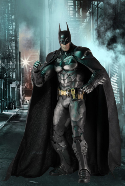 Batman Arkham Knight - Batman 1/4 Scale Figure, alternate view