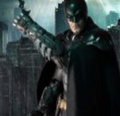 Batman Arkham Knight - Batman 1/4 Scale Figure, side angle
