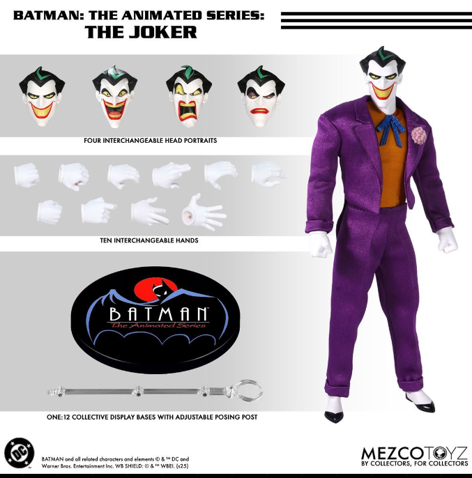 Batman The Animated Series One:12 Collective The Joker collectible from Infinity Collectibles 2026