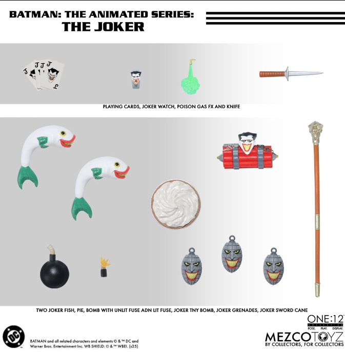 Batman The Animated Series One:12 Collective The Joker, alternate view
