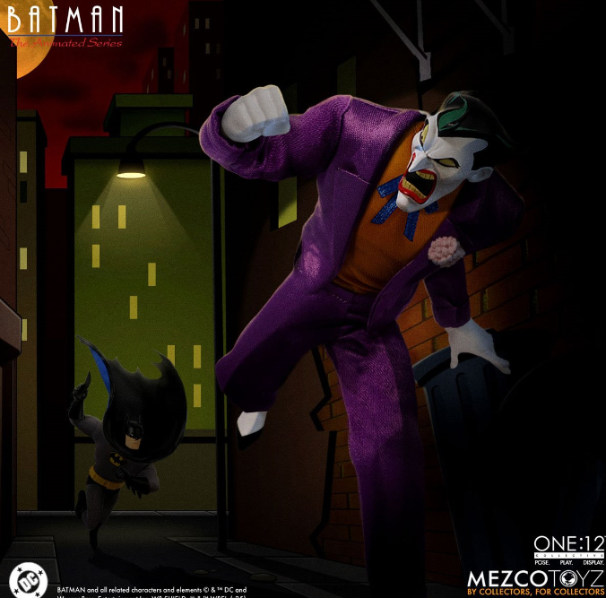 Batman The Animated Series One:12 Collective The Joker, side angle