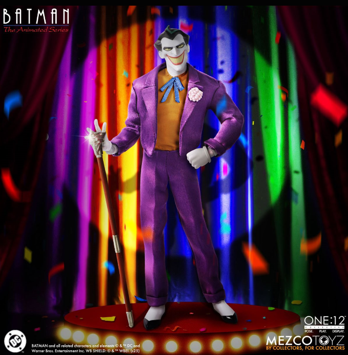 Batman The Animated Series One:12 Collective The Joker, rear view