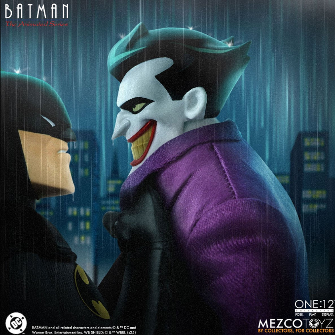 Batman The Animated Series One:12 Collective The Joker, packaging shot