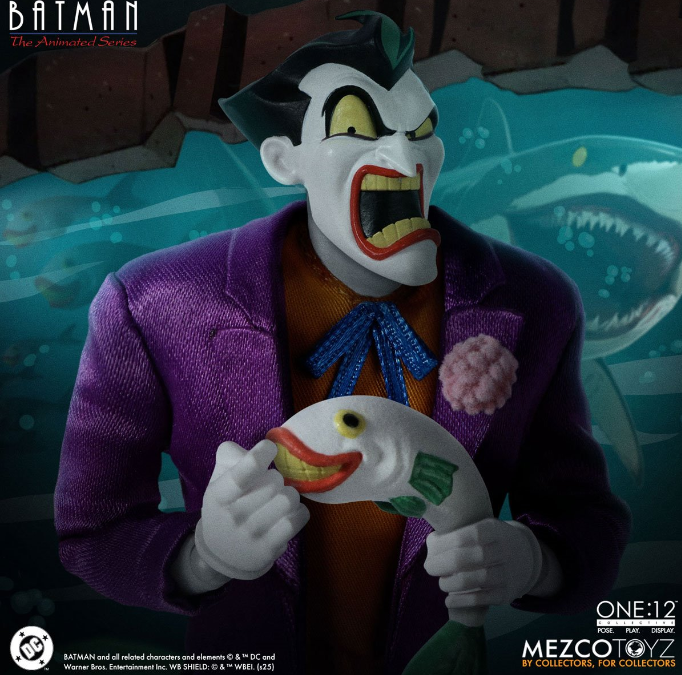 Batman The Animated Series One:12 Collective The Joker, size reference