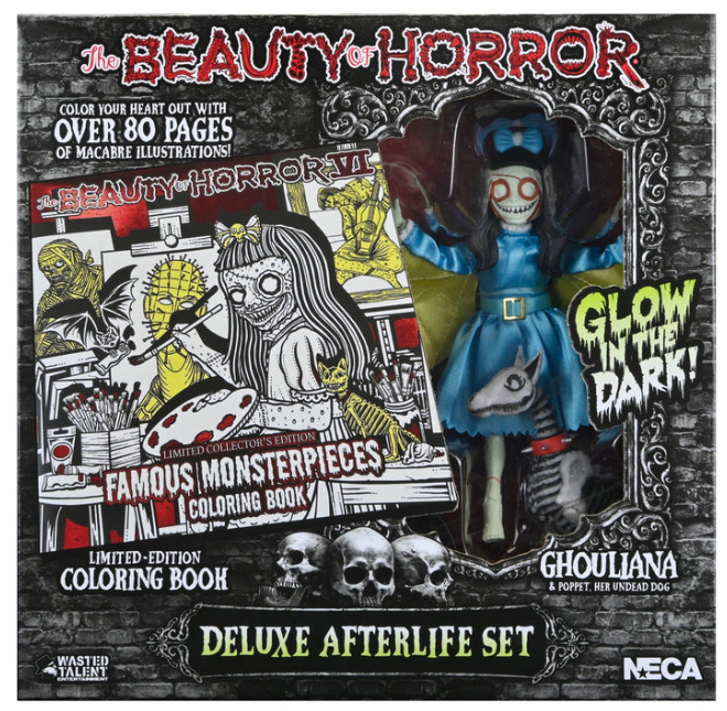 Beauty Of Horror - Ghouliana 8 Scale Clothed Action Figure, close-up detail