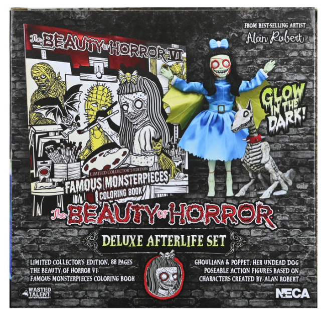 Beauty Of Horror - Ghouliana 8 Scale Clothed Action Figure, rear view