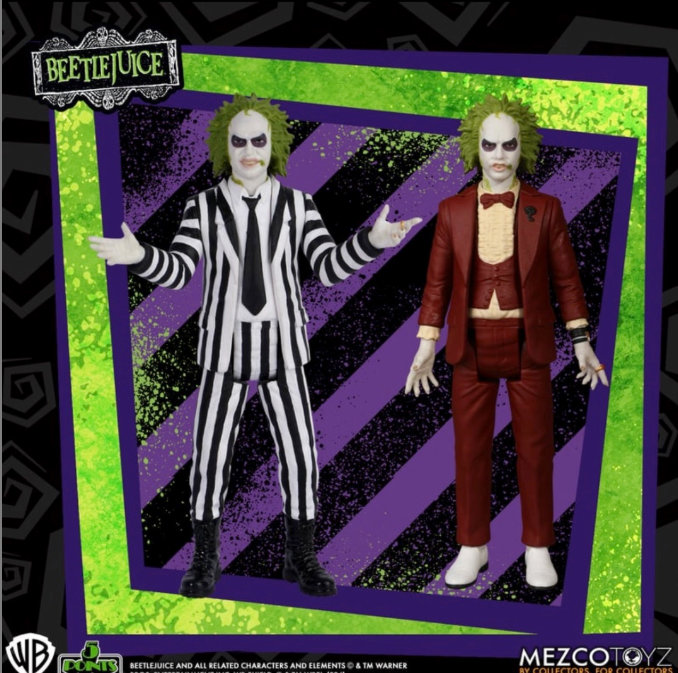 Beetlejuice 5 Points Figure Assortment collectible from Infinity Collectibles 2026