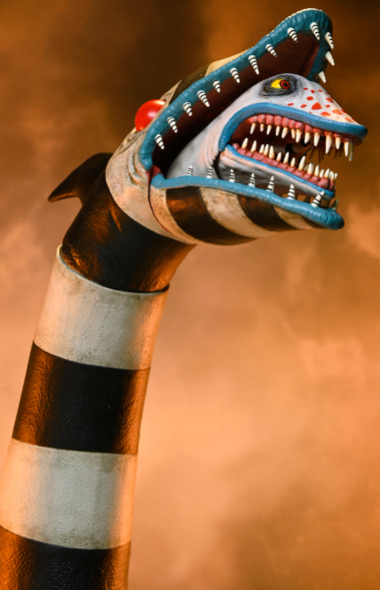 Beetlejuice Beetlejuice "Matador" Beetlejuice And Sandworm Ultimate 7" Scale Action Figure 2-Pack