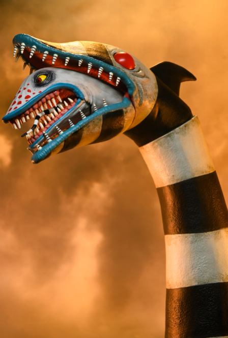 Beetlejuice Beetlejuice "Matador" Beetlejuice And Sandworm Ultimate 7" Scale Action Figure 2-Pack