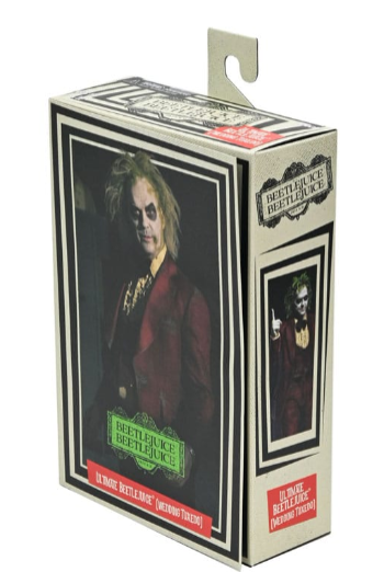 Beetlejuice Beetlejuice "Red Tuxedo" Beetlejuice Ultimate 7" Scale Action Figure