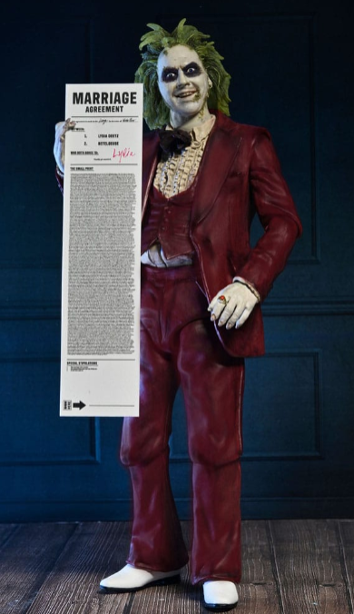 Beetlejuice Beetlejuice "Red Tuxedo" Beetlejuice Ultimate 7" Scale Action Figure