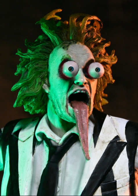 Beetlejuice Beetlejuice "Striped Suit" Beetlejuice Ultimate 7" Scale Action Figure