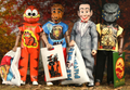Ben Cooper Costume Series 8 Assortment 6 Clothed Figures - The 80's, rear view