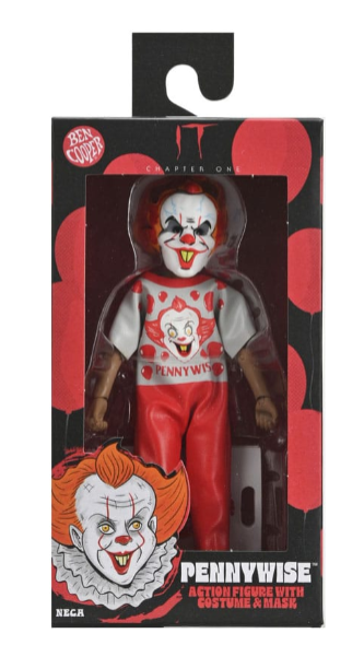 Ben Cooper X It (2017) - Pennywise 6 Clothed Figures (Series 9), packaging shot