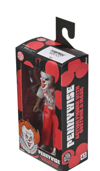 Ben Cooper X It (2017) - Pennywise 6 Clothed Figures (Series 9), size reference