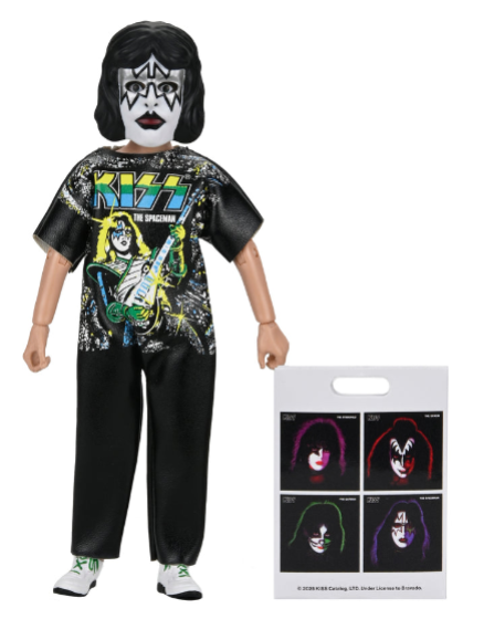 Ben Cooper X Kiss 6 Clothed Figure Assortment, rear view