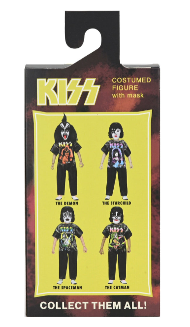 Ben Cooper X Kiss 6 Clothed Figure Assortment, in display