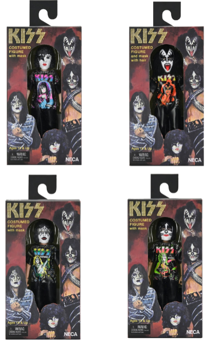 Ben Cooper X Kiss 6 Clothed Figure Assortment, size reference