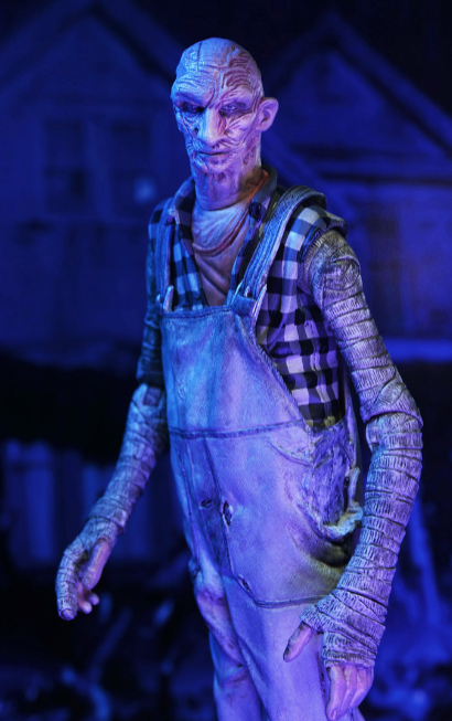 Devil's Rejects Tiny (Overalls) 7 Scale Action Figure (House Of 1000 Corpses), close-up detail