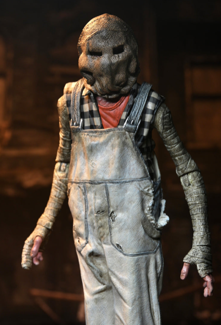 Devil's Rejects Tiny (Overalls) 7 Scale Action Figure (House Of 1000 Corpses), rear view